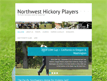 Tablet Screenshot of nwhickoryplayers.org
